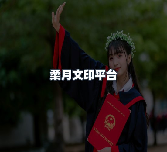 关于柔月文印平台