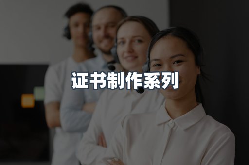 证书制作系列